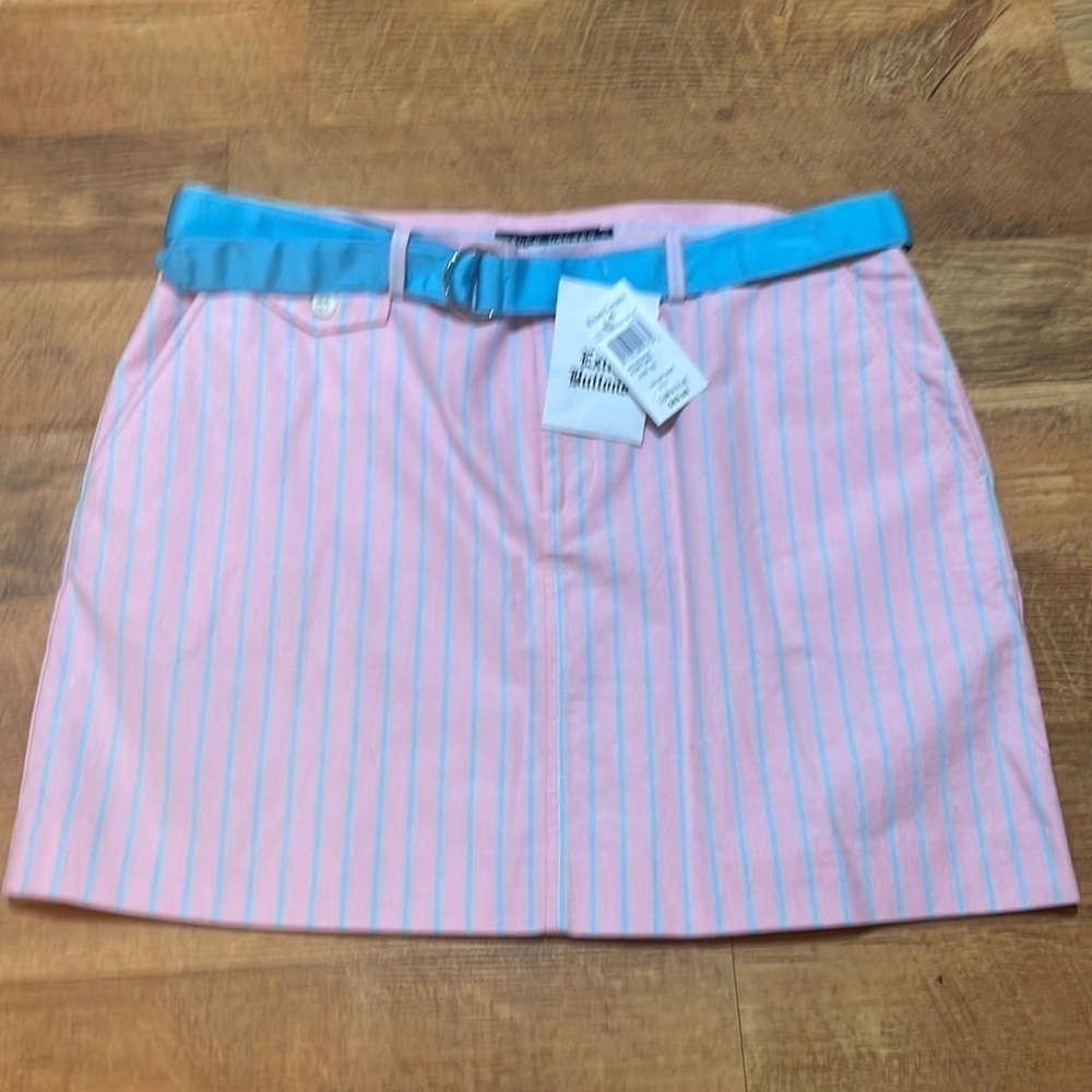 Nwt Ralph Lauren Pink Turquoise Skirt Size 10